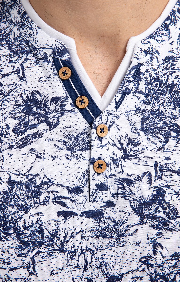  Tee-shirt Manches Courtes Empreintes