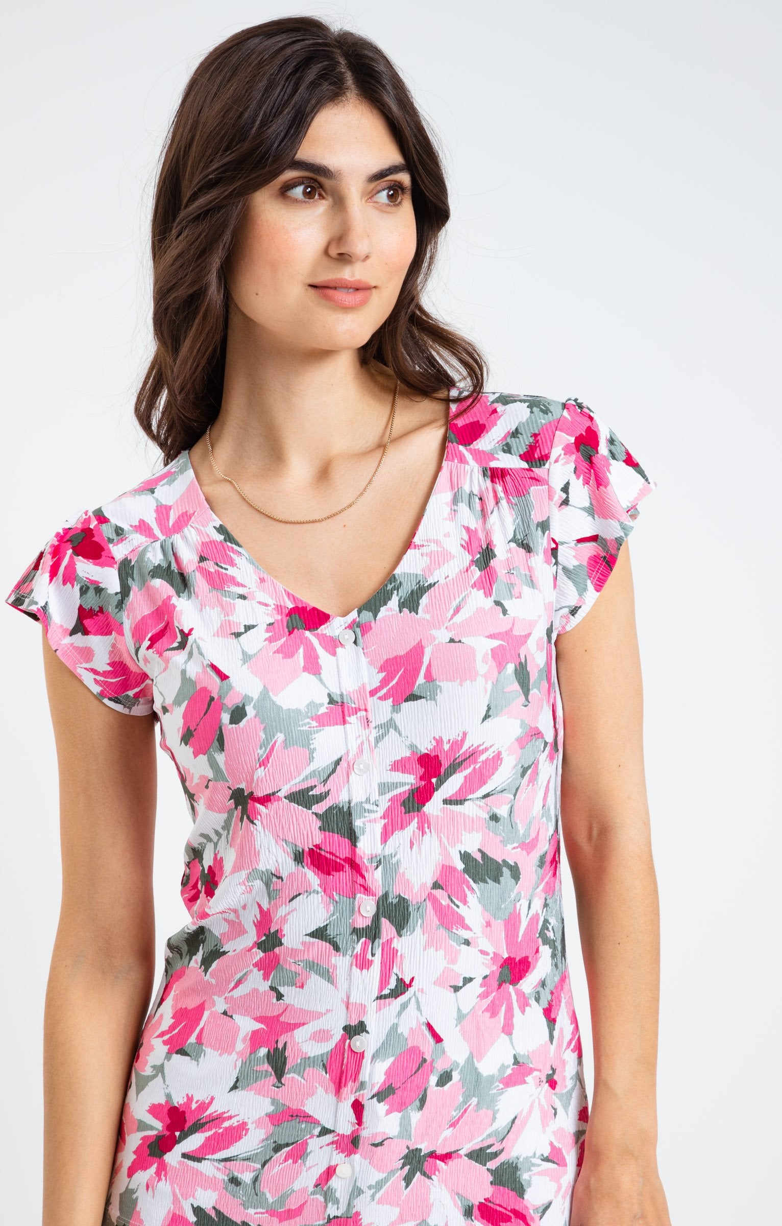  Tee-shirt Maille Plissée