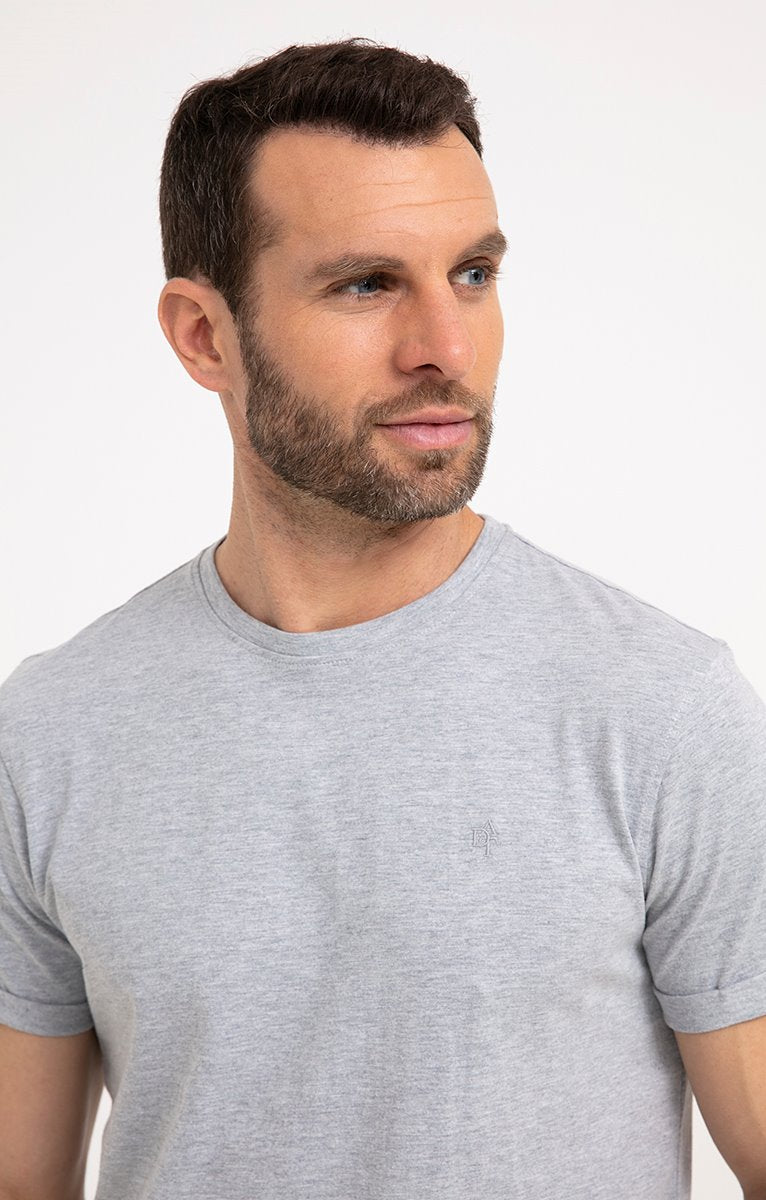  Tee-shirt Manches Courtes Basic Chine