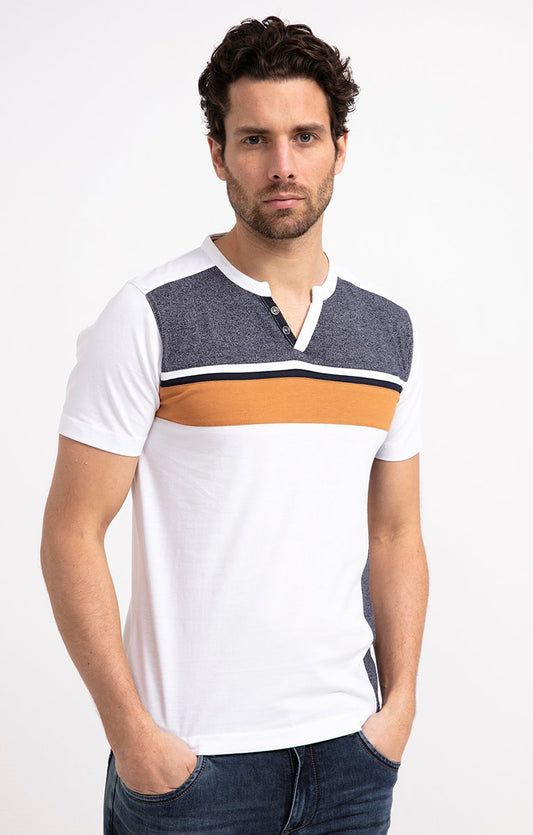  Tee-shirt Manches Courtes Block