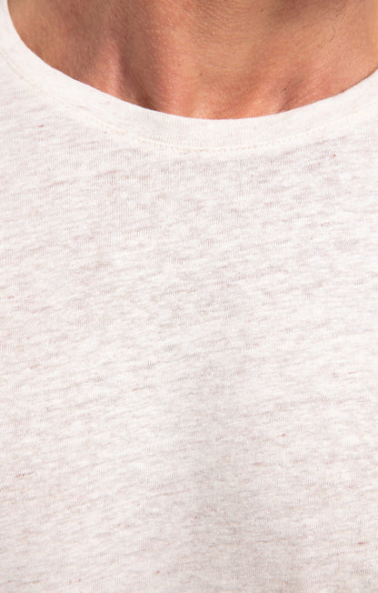  Tee-shirt Manches Courtes Lin