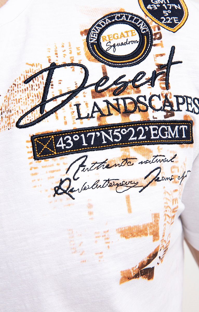  Tee-shirt Manches Courtes Stamps