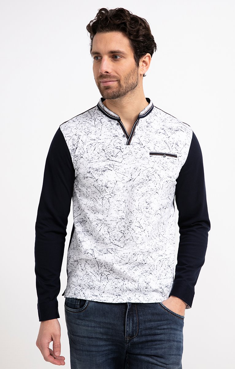  Tee-shirt Manches Longues Tun Marble