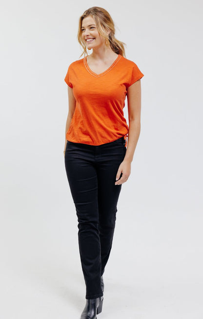 Tee-shirt Uni Manches Courtes