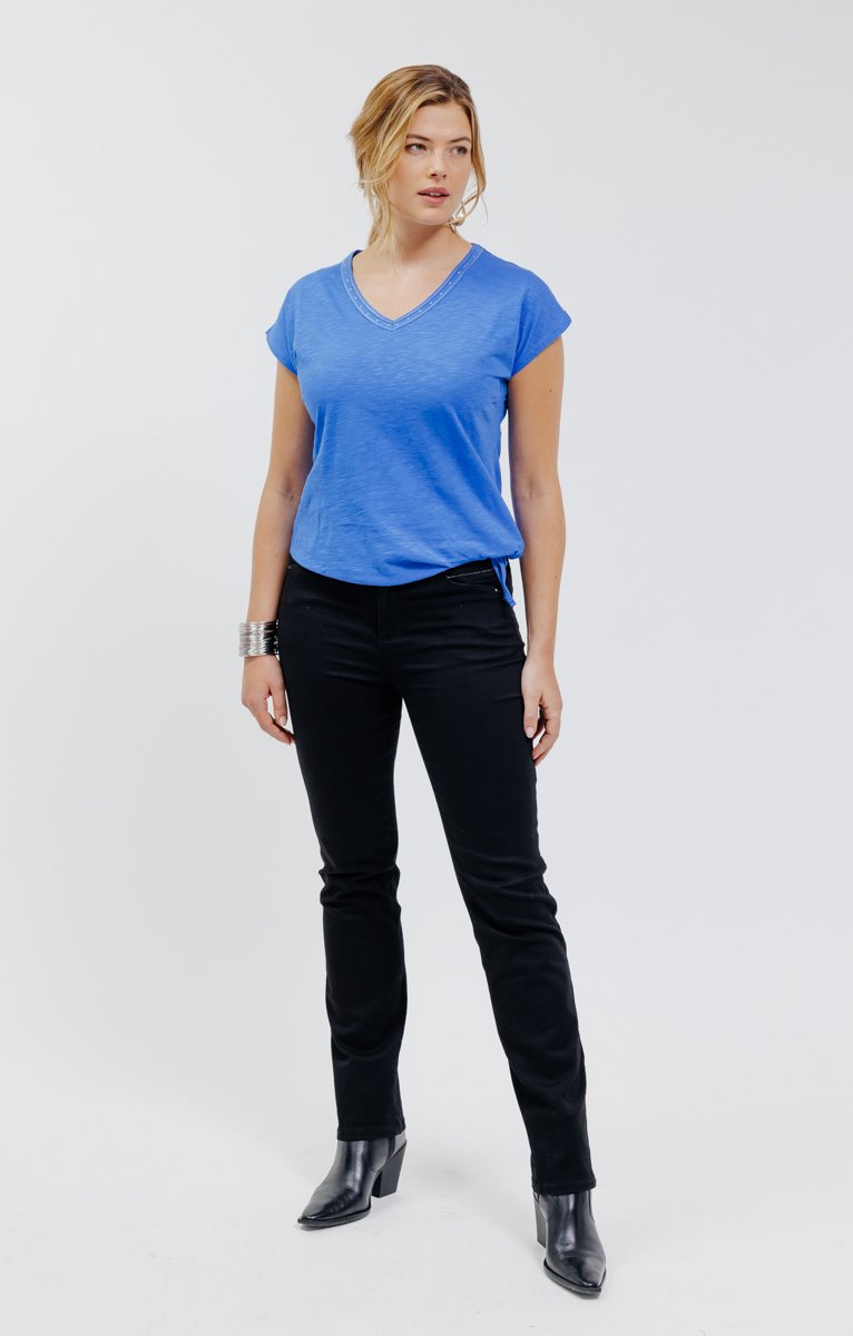  Tee-shirt Uni Manches Courtes