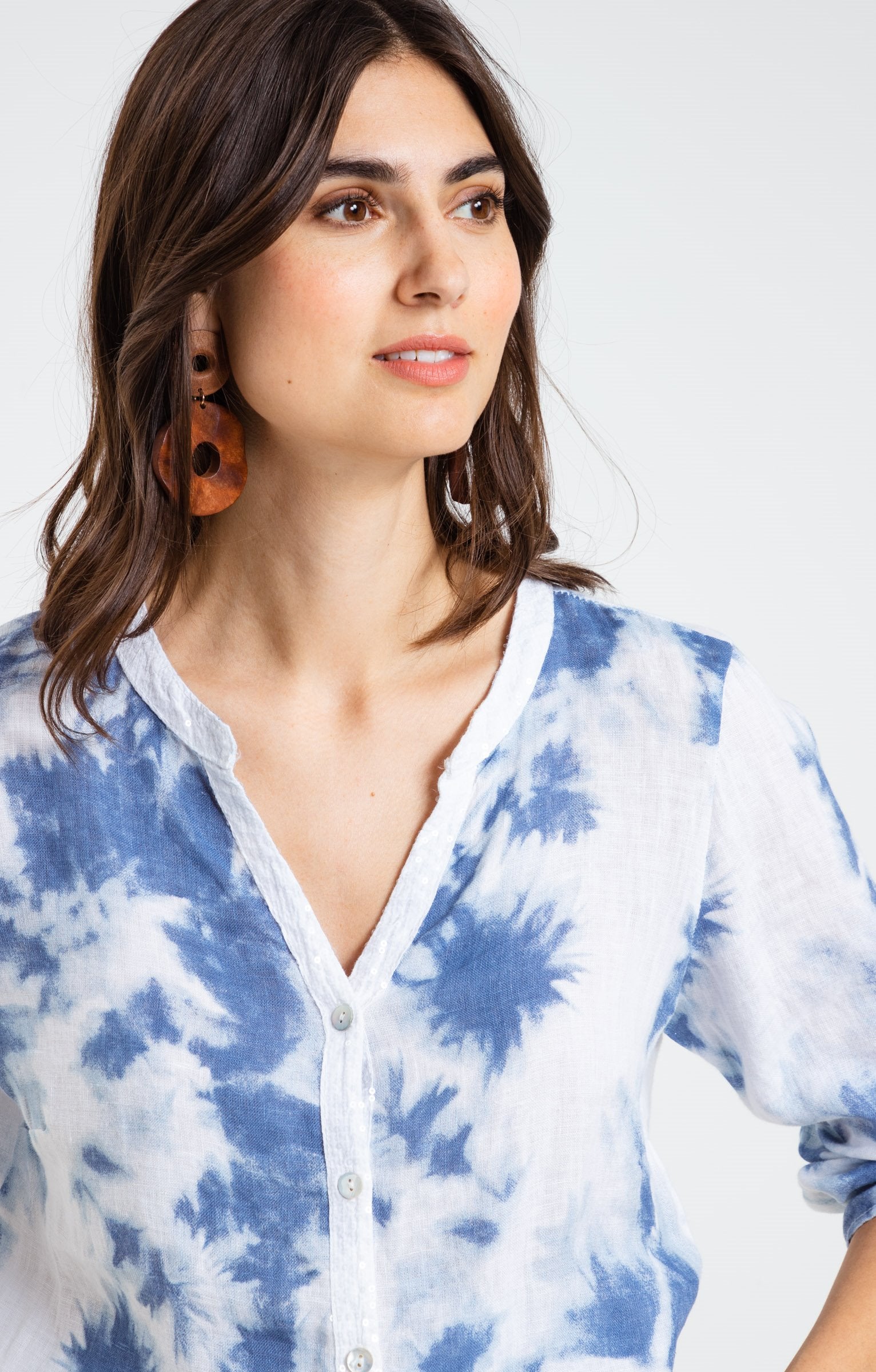  Tunique Imprimée Tie And Dye
