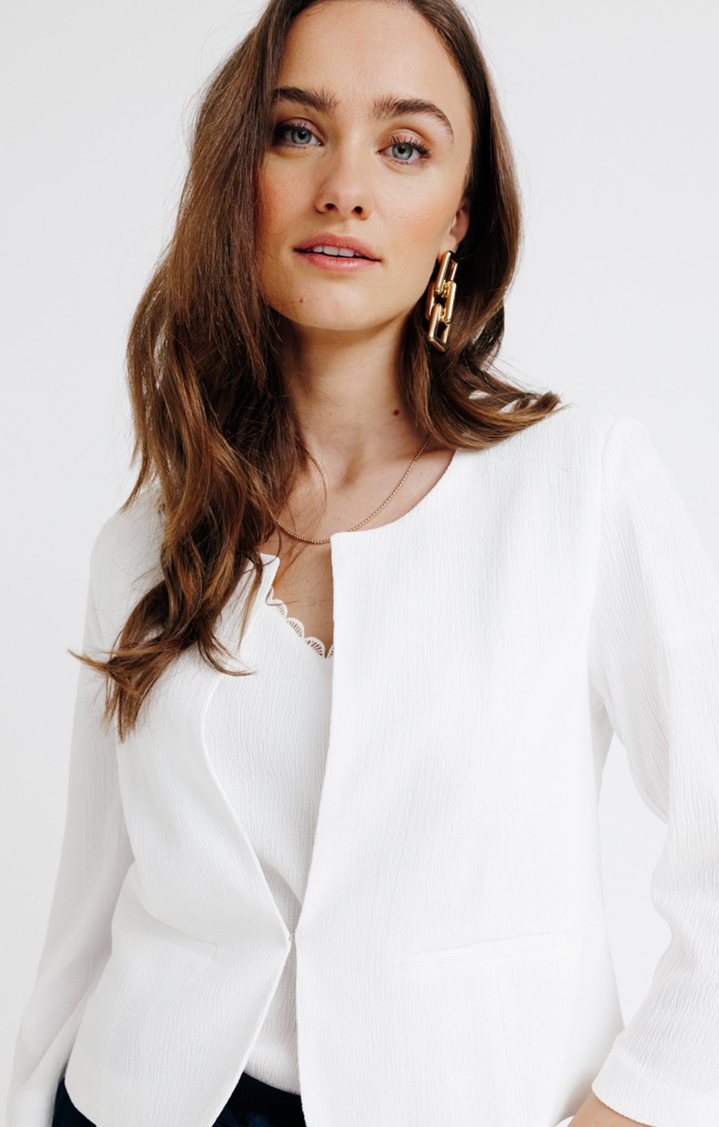  Veste Courte En Maille