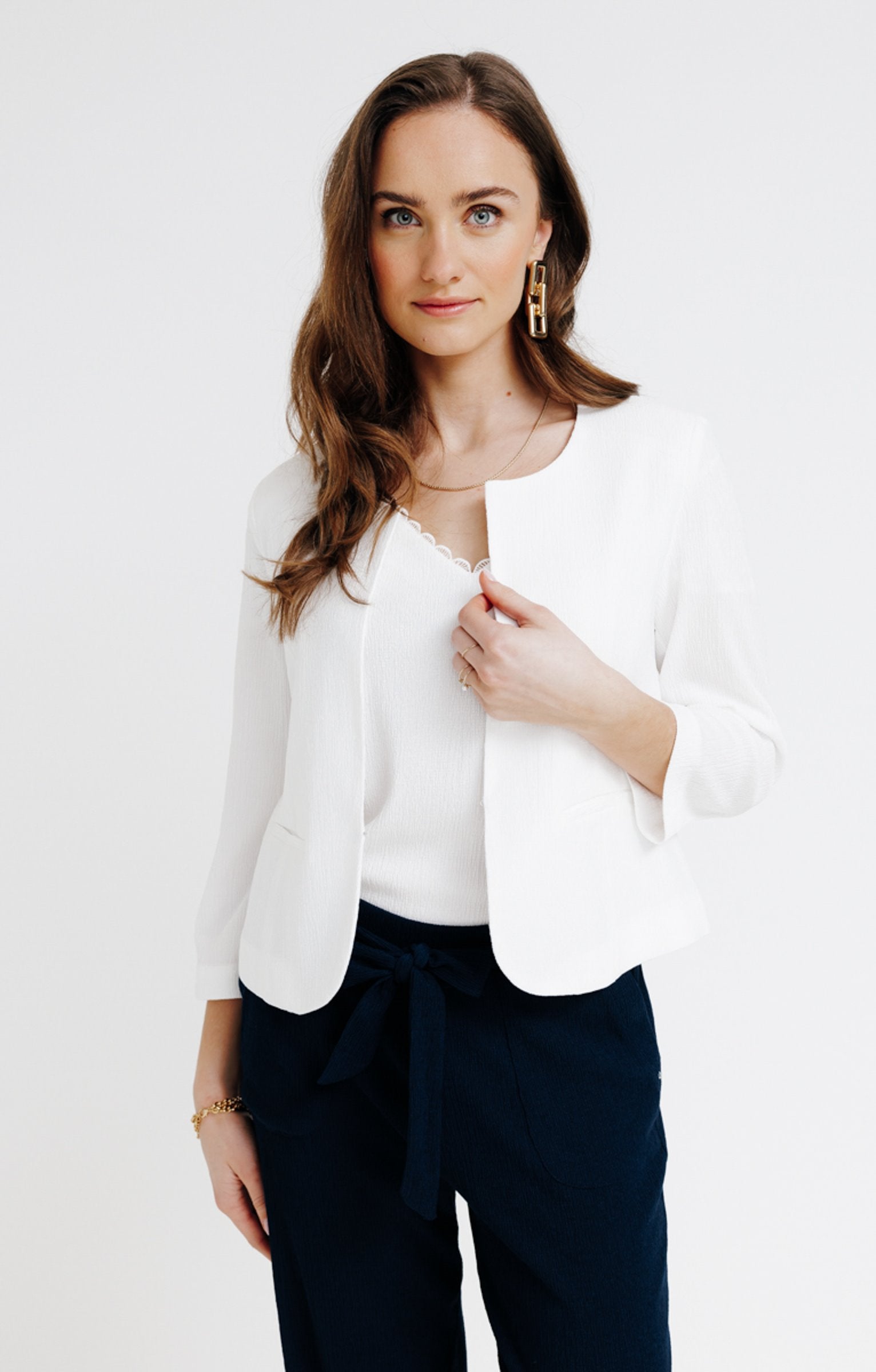  Veste Courte En Maille