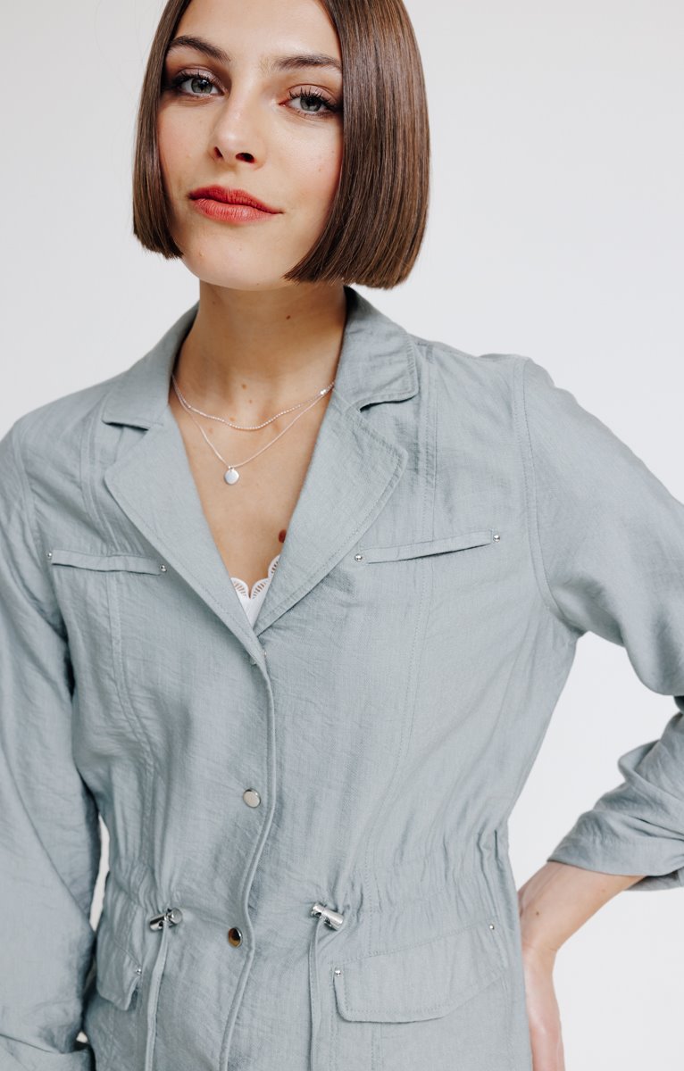  Veste Saharienne Avec Coulisse