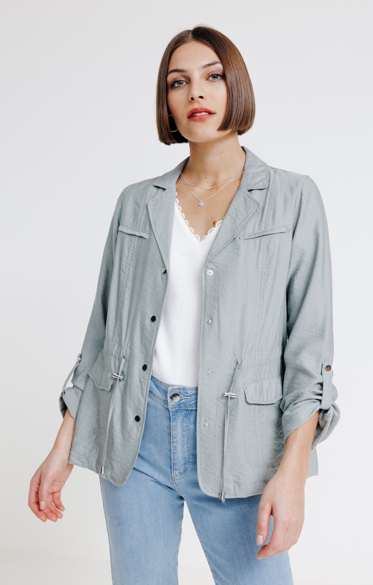  Veste Saharienne Avec Coulisse
