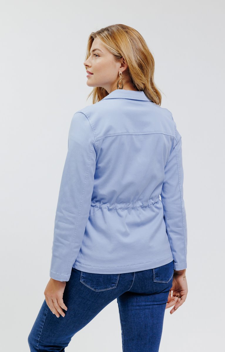  Veste Saharienne En Coton Et Tencel