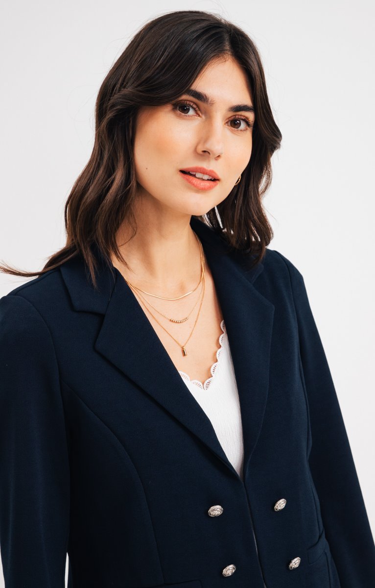  Veste Tailleur En Maille