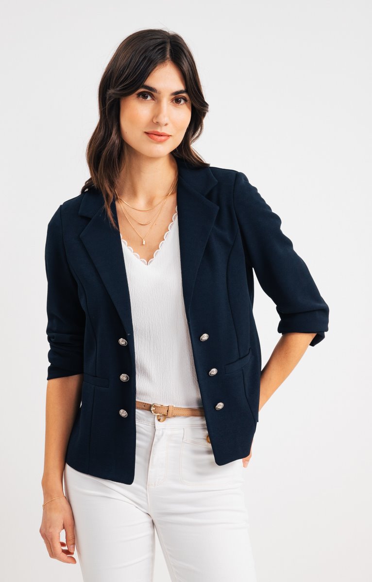  Veste Tailleur En Maille